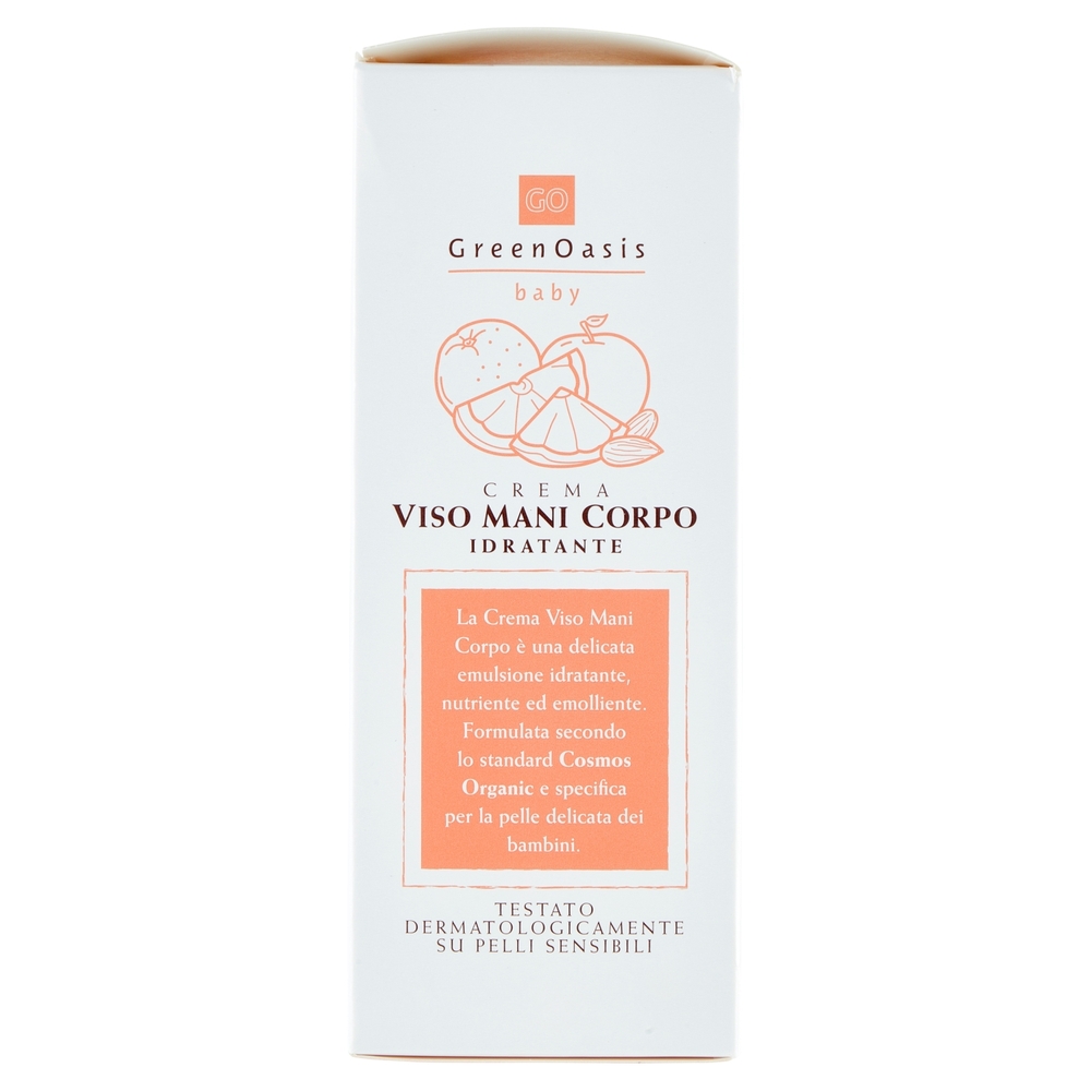 Crema Idratante Baby Viso, Mani e Corpo Green Oasis
